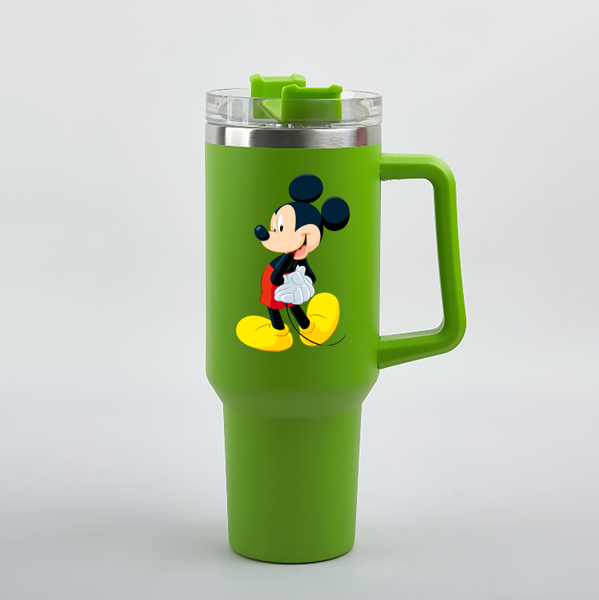 （画像用） ミッキーマウス Mickey Mouse 1200mL車用タンブラー（カラープリント）